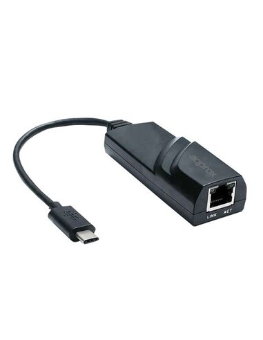 Environ - Adaptateur USB-C vers RJ-45 - Transfert jusqu'à 1000 Mbps - Câble de 19 cm