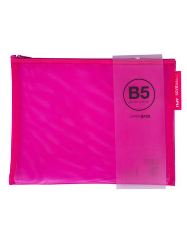 Apli - Enveloppes de transport en nylon respirant - Taille B5 (290x223 mm) - Résistantes et durables - Idéales pour les tablette