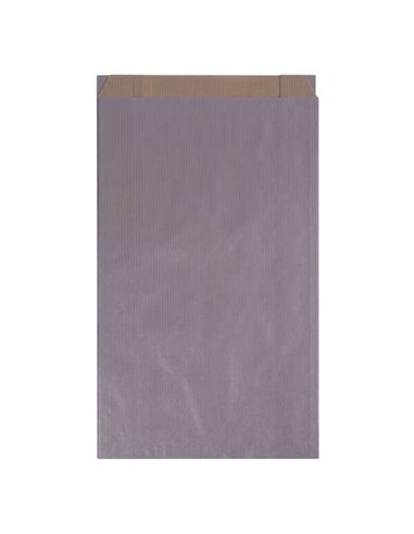 Apli - Enveloppes Kraft Argent 24x43x7mm - Papier Kraft 50g/m² - Réutilisables et Recyclables - Paquet de 250