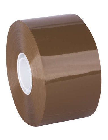 Apli - Joint Compact Sans Bruit Pp Acrylique - 50mm x 132m - Epaisseur 28?m - Marron