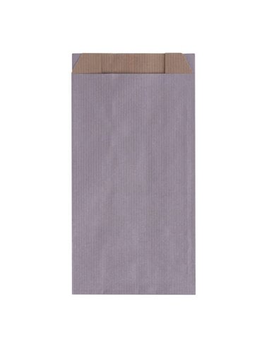 Apli - Pack de 250 Enveloppes Kraft 11x21x5cm - Papier Kraft 50g/m² - Réutilisables et Recyclables - Couleur Argent