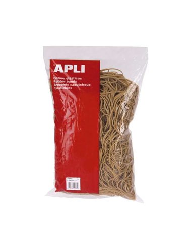 Apli - Elastiques Élastiques Ø 200 x 3mm - Haute Qualité - Sachet 1000gr