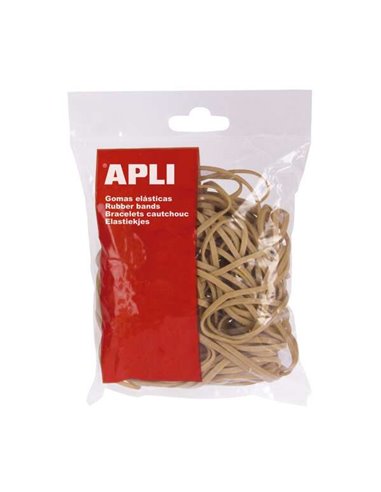 Apli - Bandes Élastiques Ø 100 x 5 mm - Haute Qualité - Sachet de 100g