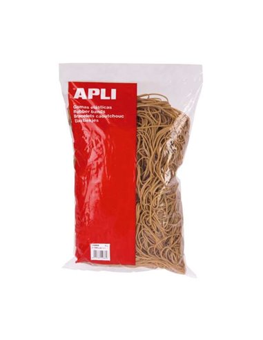 Apli - Bandes Élastiques Ø 100 x 2 mm - Haute Qualité - Sachet de 100g