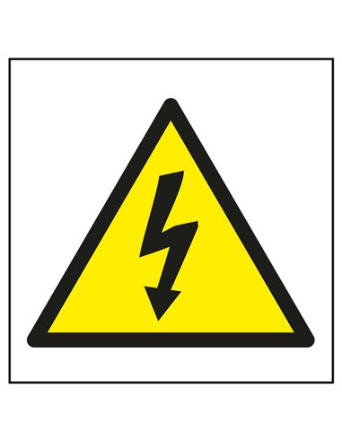 Apli - Étiquette de signalisation des risques électriques 1 U.