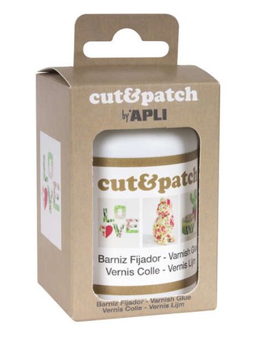 Apli - Vernis Fixateur Cut&Patch 100 - Protection Durable - Séchage Rapide - Application Facile - Transparent