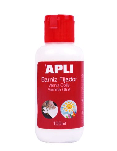 Apli - Vernis Adhésif Brillant 80 ml - Protection Durable - Séchage Rapide - Application Facile - Transparent