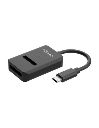 Aisens - Station d'accueil USB-C M.2 (NGFF) Asuc-M2D011-Bk SATA/NVME vers USB3.1 GEN2 - Couleur Noir