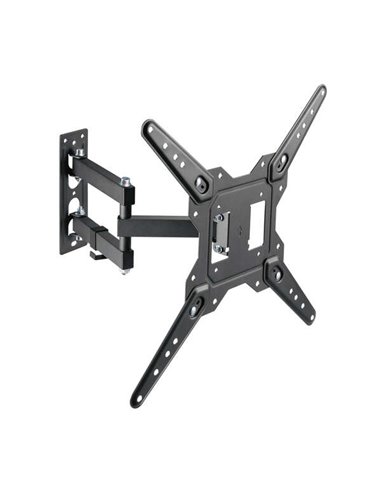 Aisens - Support Pivotant ECO - Inclinable pour Moniteur/TV 30kg (3 Pivots) de 23-55 - Couleur Noir