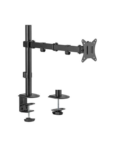 Aisens - Support de Table Rotatif et Inclinable ECO pour Moniteur/TV 9kg (3 Pivots - 1 Bras) du 17 au 32 - Couleur Noir