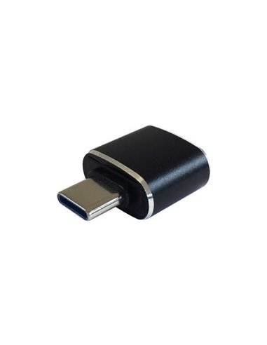 Aisens - Adaptateur Mini USB 3.1 Gen2 10Gbps 3A - Type USB-C/M-A/H - Couleur Noir