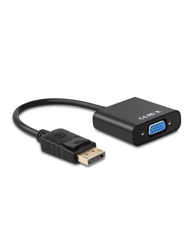 Aisens - Convertisseur Displayport vers SVGA - DP/M-SVGA/H - 15cm - Noir