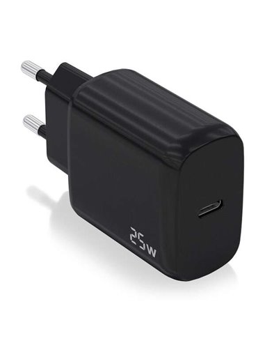 Aisens - Chargeur USB-C PD3.0 1 Port 1xUSB-C 25W - Couleur Noir