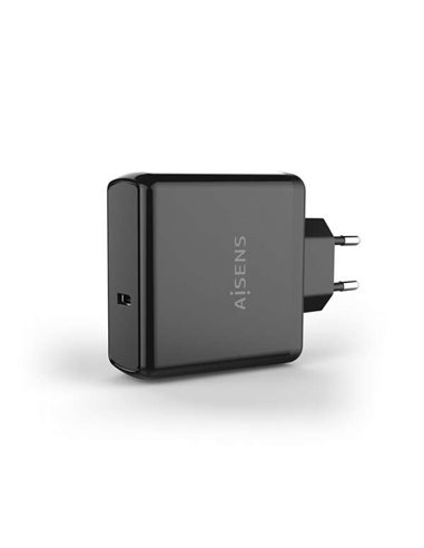 Aisens - Chargeur PD3.0 QC3.0 1 Port 1xUSB-C 60W - Couleur Noir