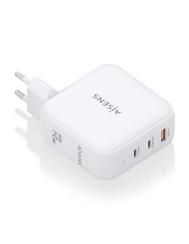 Aisens - Chargeur GAN 140W - 2xUSB-C PD3.1 QC4.0 - 1xUSB-A QC3.0