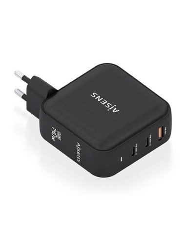 Aisens - Chargeur GAN 140W - 2xUSB-C PD3.1 QC4.0 - 1xUSB-A QC3.0