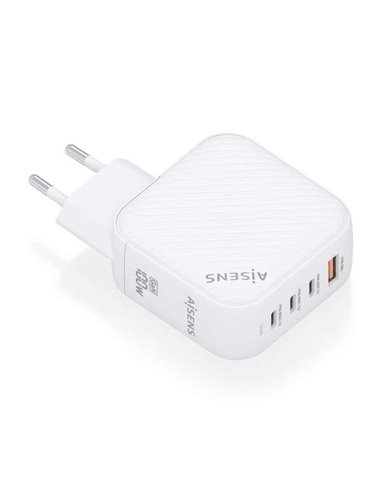 Aisens - Chargeur GAN 100W - 3xUSB-C PD3.0 QC4.0 - 1xUSB-A QC3.0