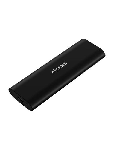 Aisens - Boîtier externe M.2 (NGFF) pour SSD M.2 SATA/NVME vers USB3.1 GEN2 - Noir