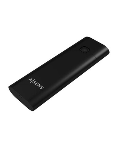 Aisens - Boîtier Externe M.2 (NGFF) NVMe vers USB3.2 GEN2 - Couleur Noir