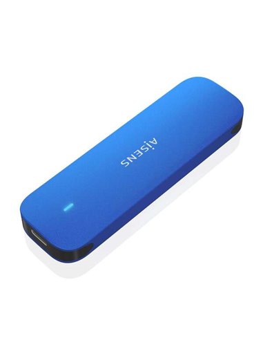 Aisens - Boîtier Externe M.2 (NGFF) ASM2-026Blu NVMe vers USB3.2 GEN2 - Bleu