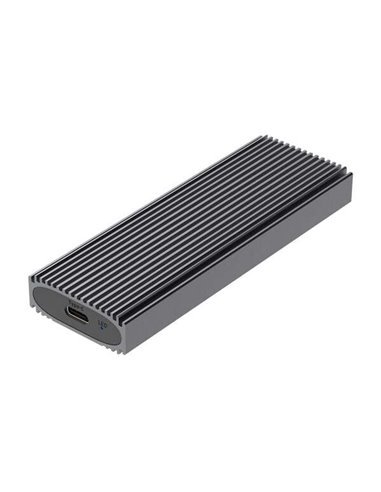 Aisens - Boîtier Externe M.2 (NGFF) ASM2-023GR NVMe vers USB3.2 Gen2 - Couleur Gris