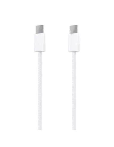 Aisens - Câble Apple USB 2.0 3A 60W - Type USB-C/M-USB-C/M - 1.0m