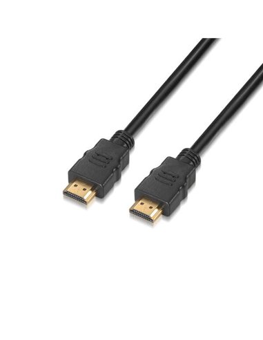 Aisens - Câble mâle vers mâle premium certifié HDMI 2.0 4K HDR 60 Hz - Ultra HD 3D ARC - 4K - 3,0 m - Noir