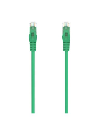 Aisens - Câble réseau Patch Cord RJ45 LSZH CAT.6A 500 MHZ UTP AWG24 - 30CM - Couleur Vert