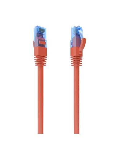 Aisens - Câble réseau Patch Cord RJ45 Cat.6 UTP AWG26 CCA - 5,0 m - Couleur Rouge