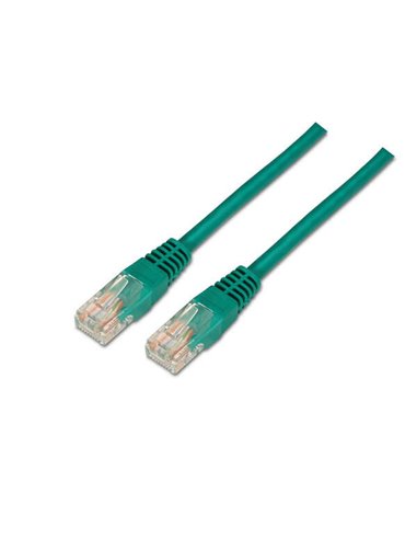 Aisens - Câble réseau Patch Cord RJ45 Cat.6 UTP AWG24 - 3,0m - 10/100/1000 Mbit/s - Couleur Vert