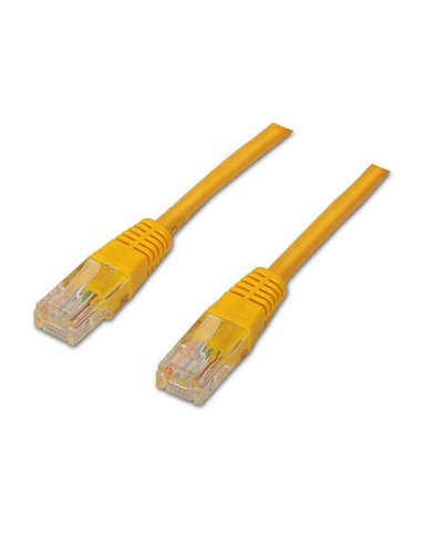 Aisens - Câble réseau Patch Cord RJ45 Cat.6 UTP AWG24 - 3,0m - 10/100/1000 Mbit/s - Couleur Jaune