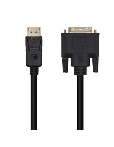 Aisens - Câble convertisseur Displayport vers DVI - DP/M-DVI/M - 3.0m - Noir