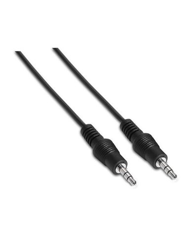 Aisens - Câble Audio Stéréo - JACK 3.5/M-JACK 3.5/M - 1.5m - Couleur Noir