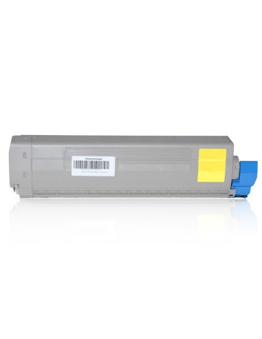 Oki 44844613 - Jaune - Cartouche Toner Compatible Oki