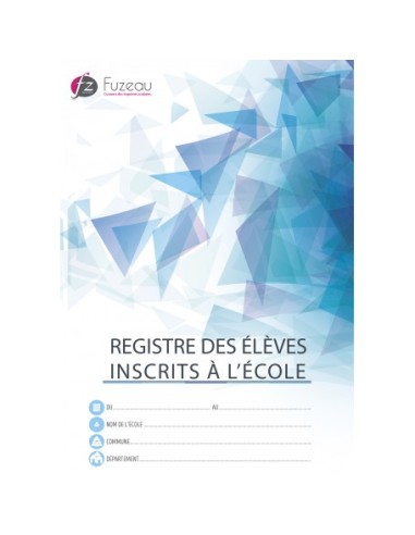 Registre d'appel avec découpe