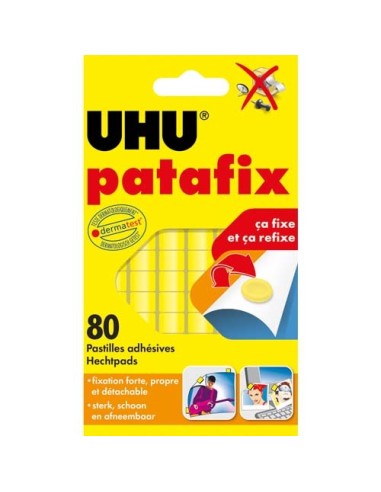 UHU E/6 BDE PATAFIX GOM ADHE 50140