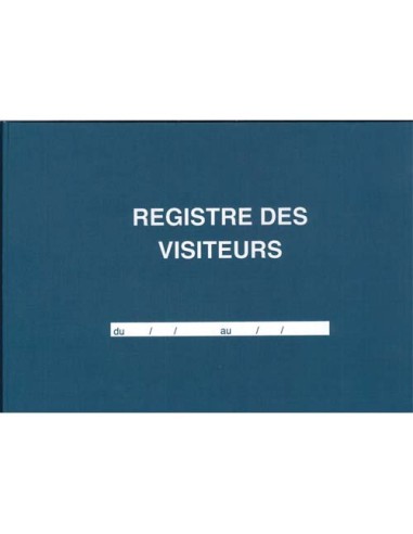 ELV REGISTRE DES VISITEURS 96P 43001