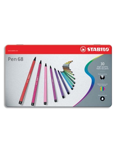 STA BOITE METAL/30 PEN68 ASS 68306