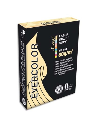 CLF R/500F EVERCOLOR 80G A4 IVOIRE 40259