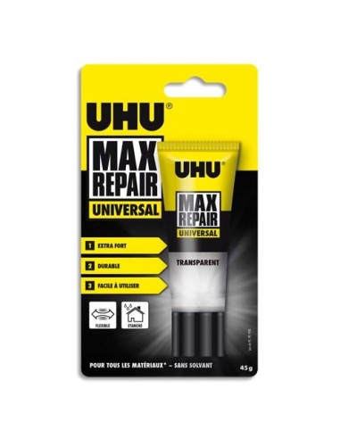 UHU TUBE 45G COLLE MAX REPAIR 51095