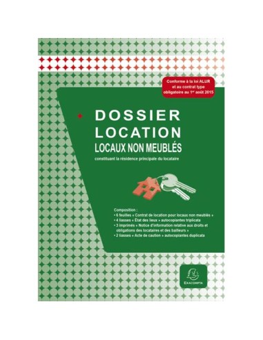 EXA DOSSIER LOCATION NON MEUBLEE 44E