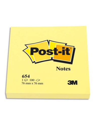 POS NEON 76X76 100F JAUNE 23699