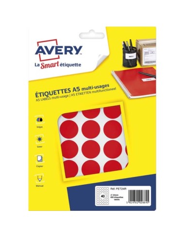 AVE S/400 PASTILLES Ø24MM RGE PET24R