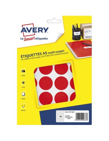 AVE S/240 PASTILLES Ø30MM RGE PET30R