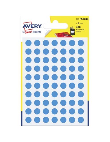 AVE S/490 PASTILLES Ø8MM BL PSA08B