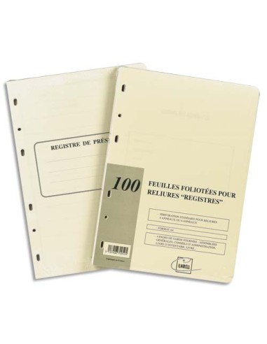 EXA RECH/100 FEUILLES FOLIO 46280E