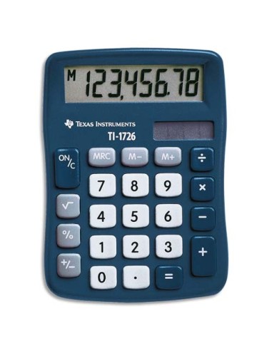 TEX MINI CALCULATRICE BUR 8CHIF TI1726