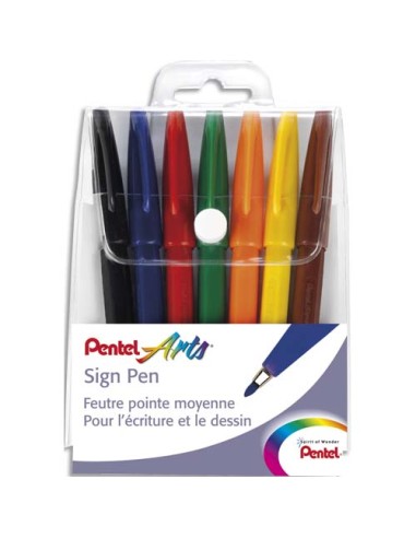 PEN P/7 STYL FEUT SIGNPEN S520 ASS S527