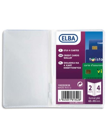 ELB ETUI 4 CARTES CB 65X95 100202636