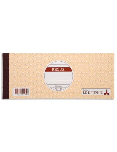 RLD CARNET RECUS 50F 90X225 1150D